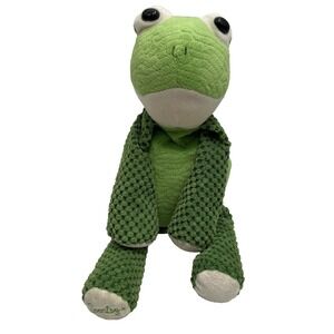Scentsy Buddy  Frog Plush Stuffed Animal  Retired 16"  No Scent Pack Green